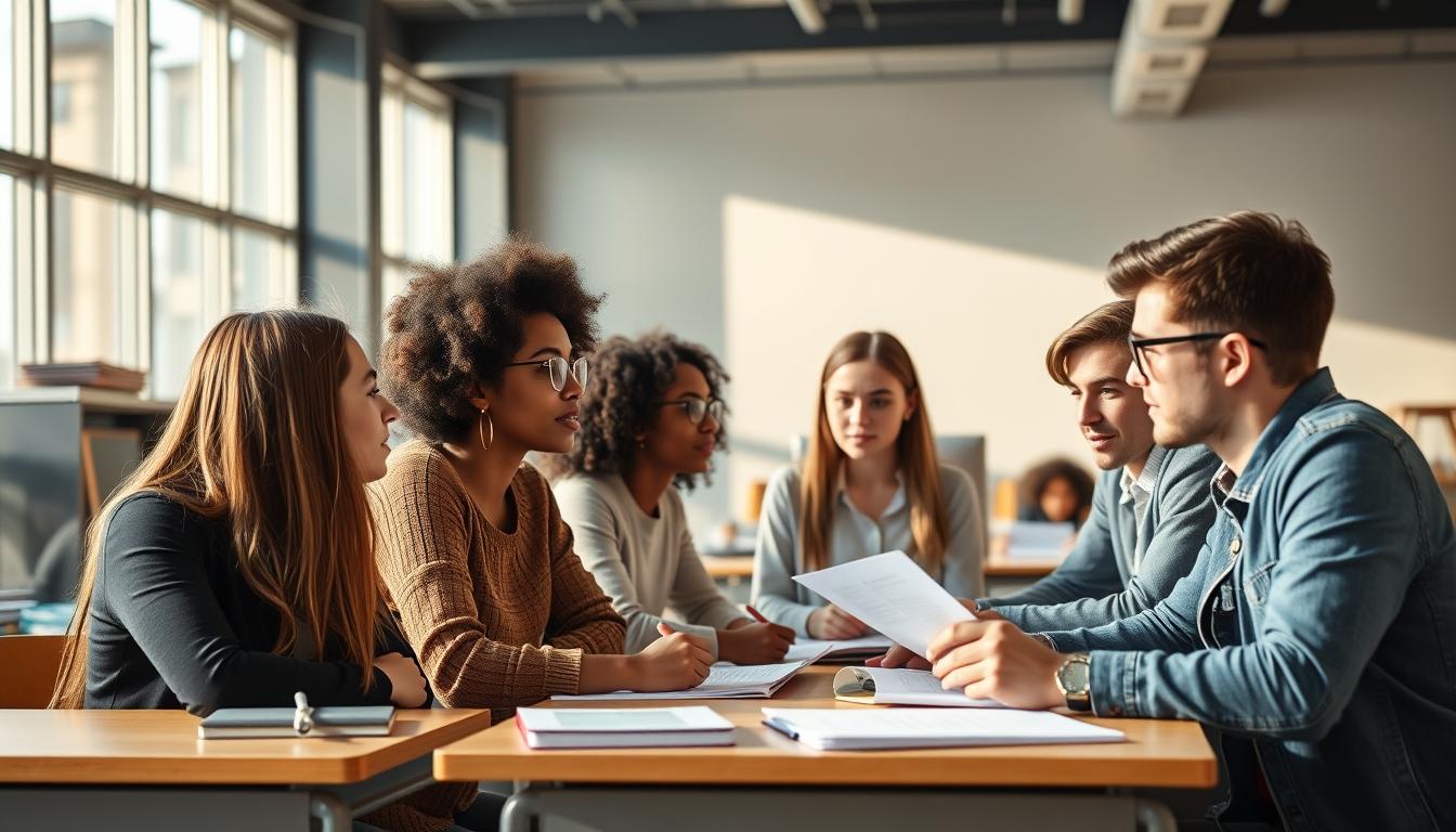 Student using online courses for flexible education